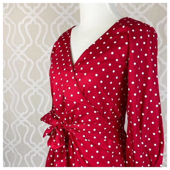 Pin up 50's Style Polka Dot Top - Picture 6 of 8